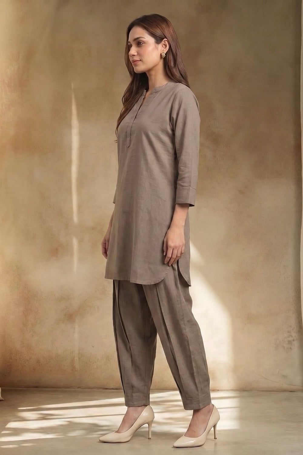 Dhara Cotton Flex Kurta Co-ord Set