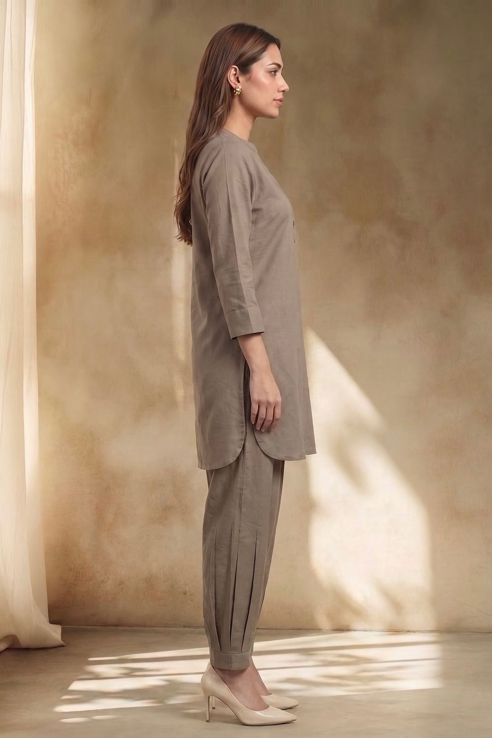 Dhara Cotton Flex Kurta Co-ord Set