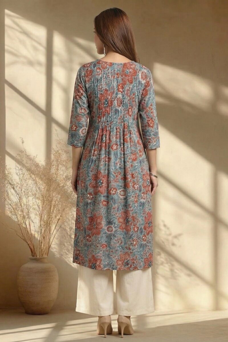 Silver Meadow Handcrafted Kurta