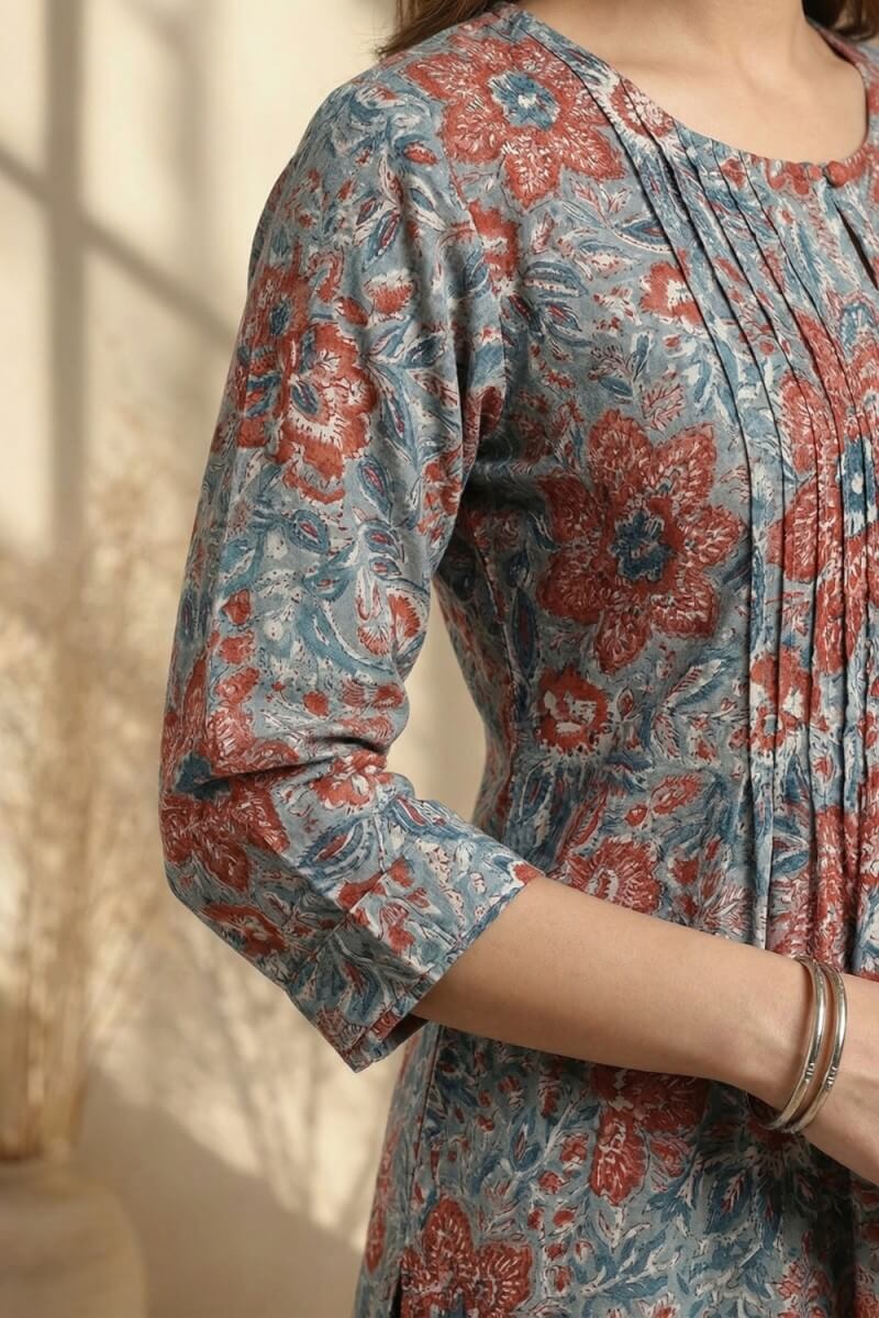 Silver Meadow Handcrafted Kurta