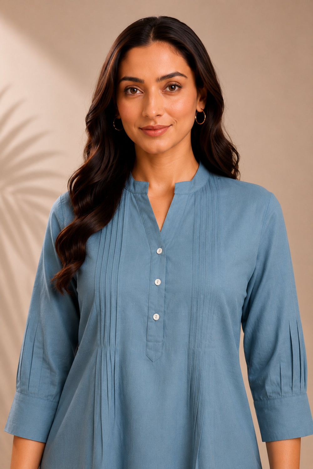 Neel Dhara Cotton Flex Afghani Co-ord Set