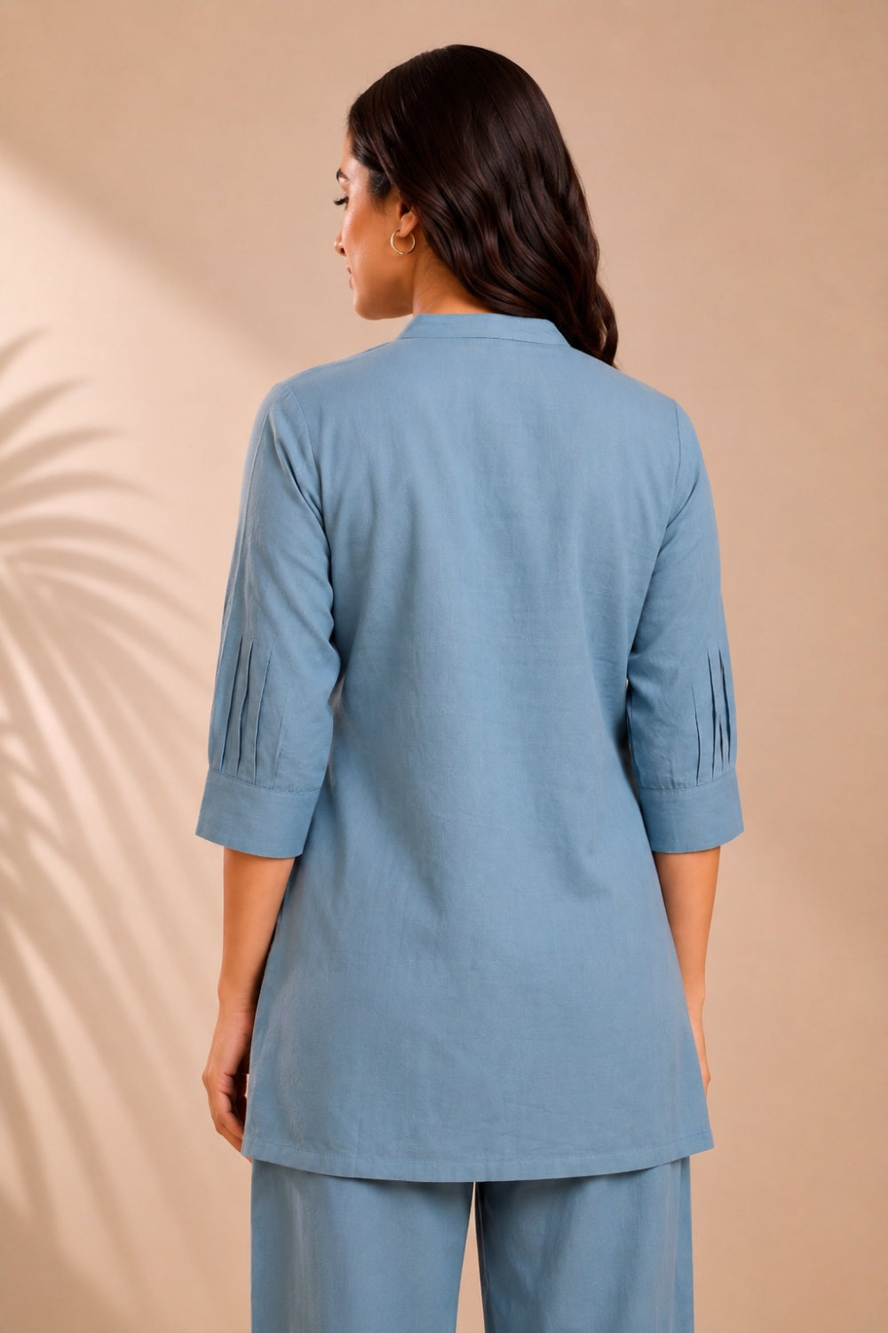 Neel Dhara Cotton Flex Afghani Co-ord Set