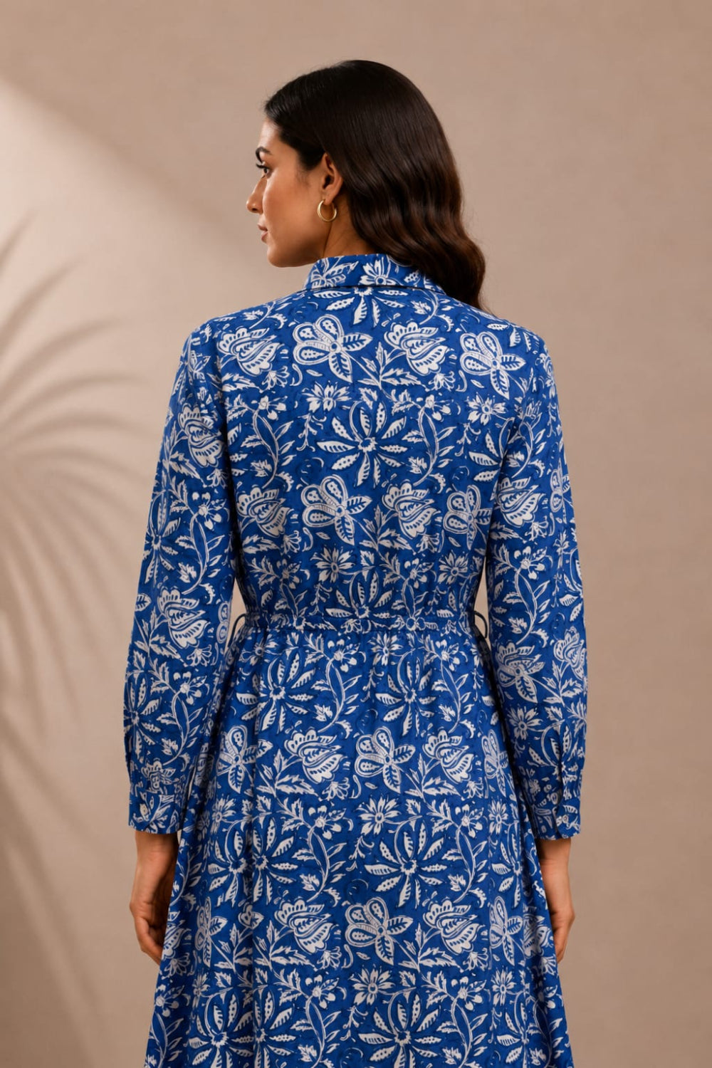 Neel Vanya Hand Block Printed Cotton Dress
