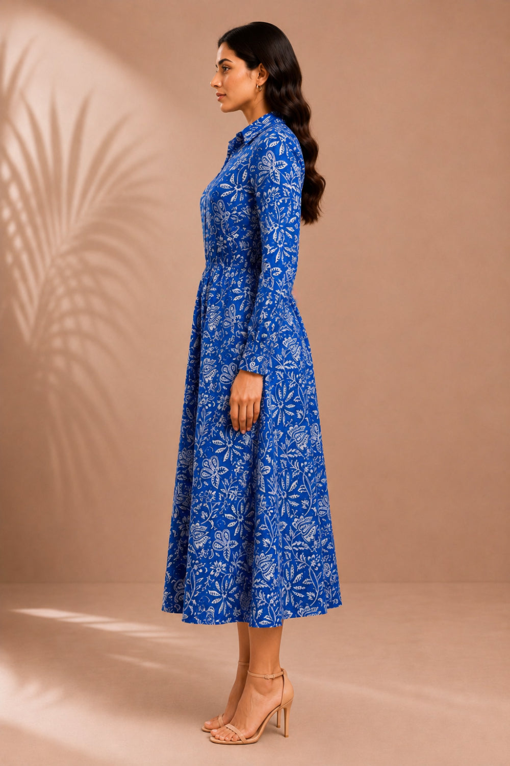 Neel Vanya Hand Block Printed Cotton Dress