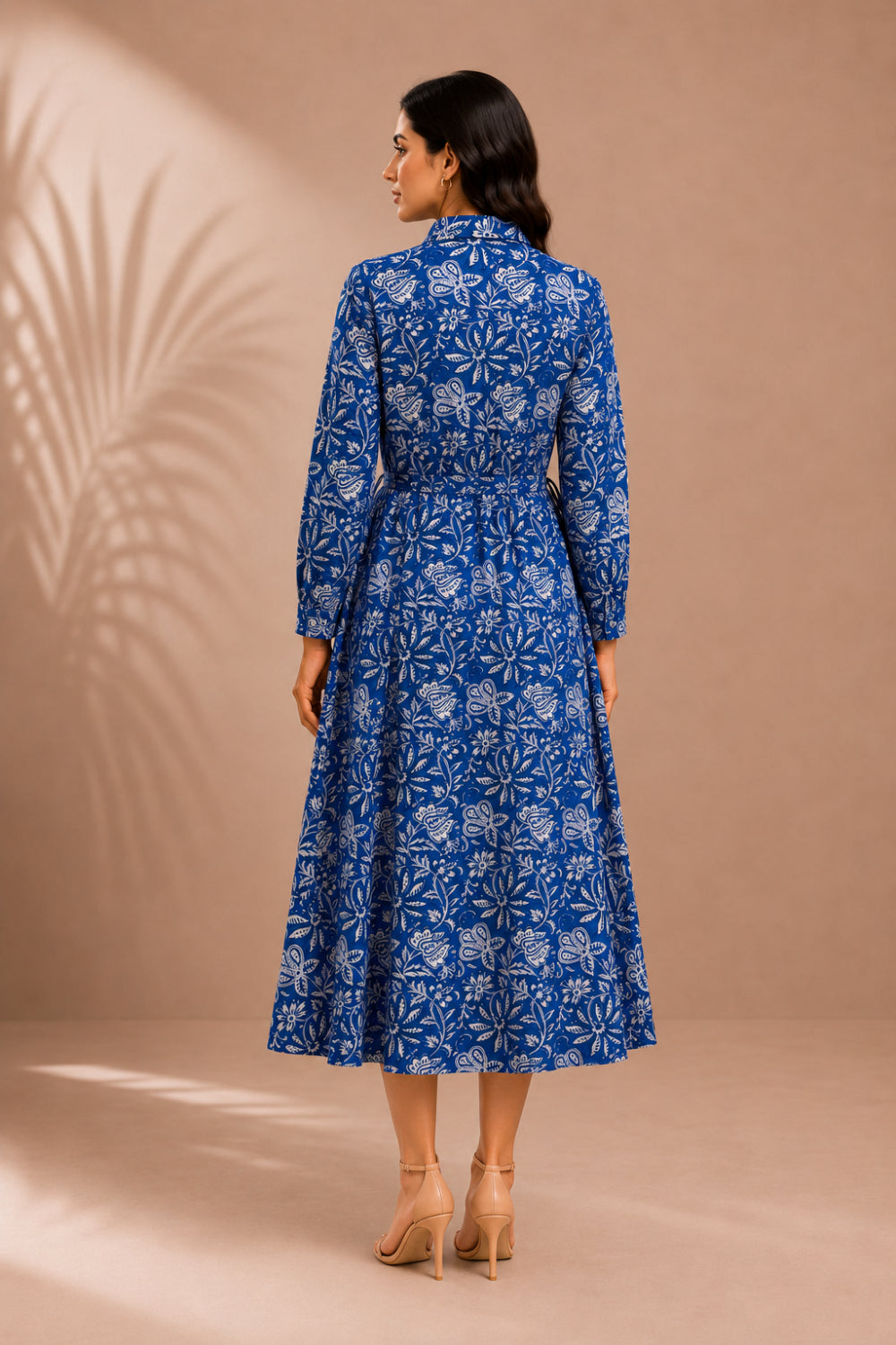 Neel Vanya Hand Block Printed Cotton Dress