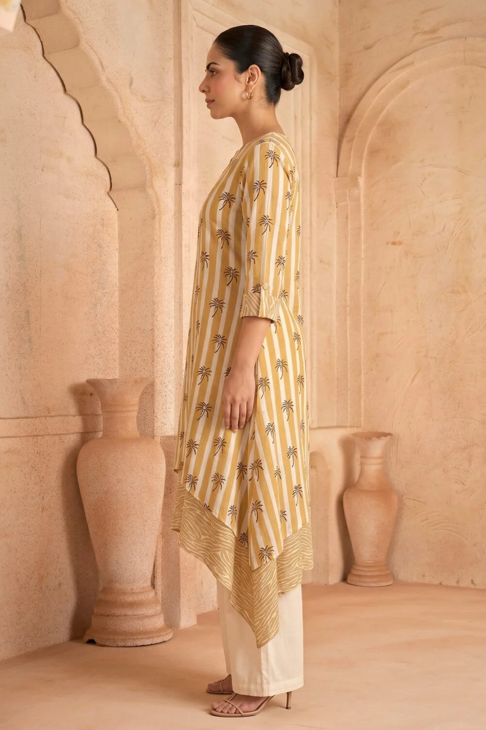 Marigold Grove Mulmul Layered Dress