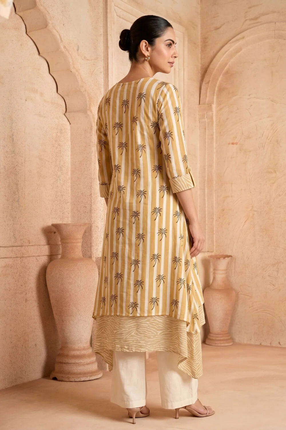 Marigold Grove Mulmul Layered Dress