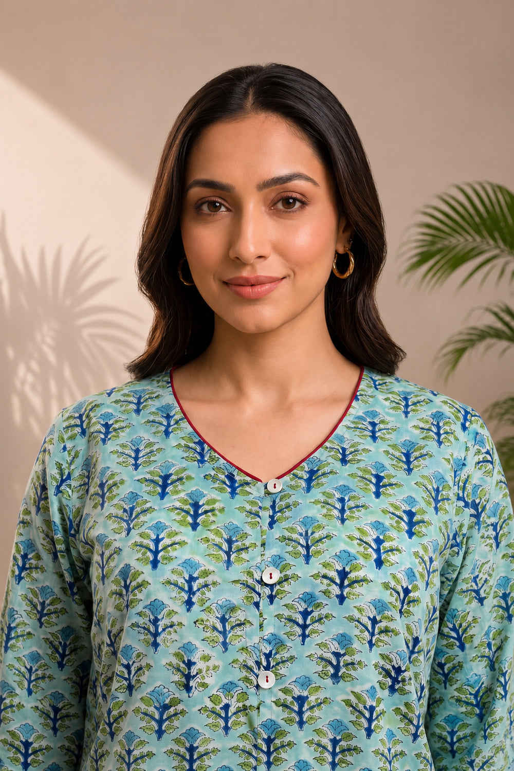 Neerja Mulmul Layered Top