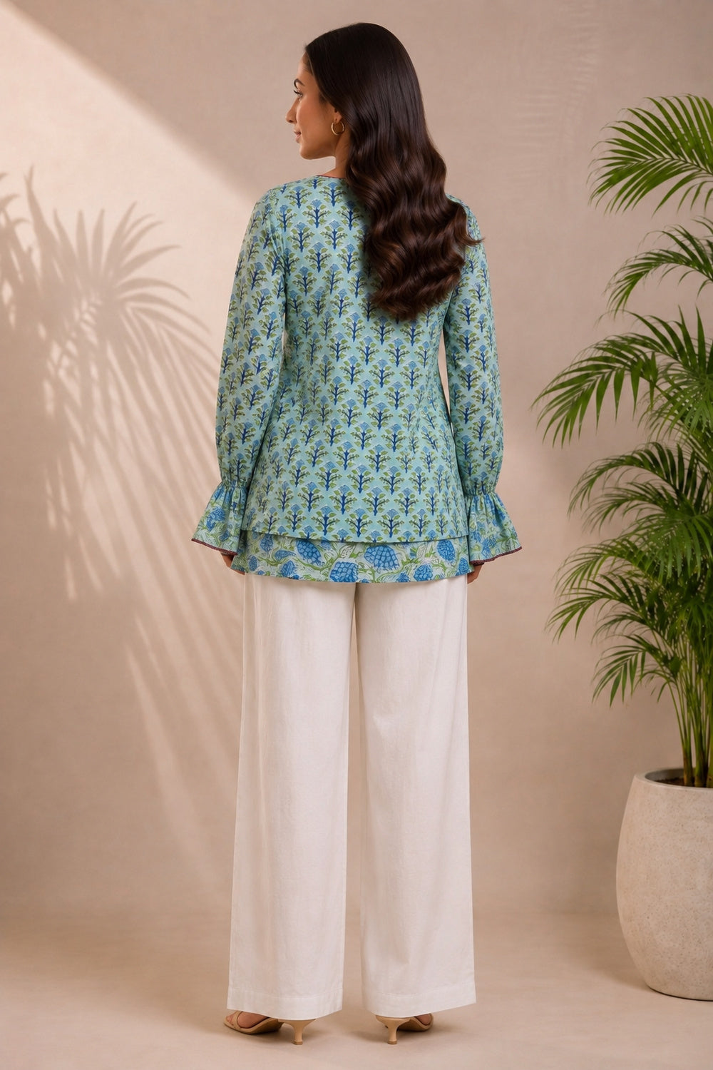 Neerja Mulmul Layered Top