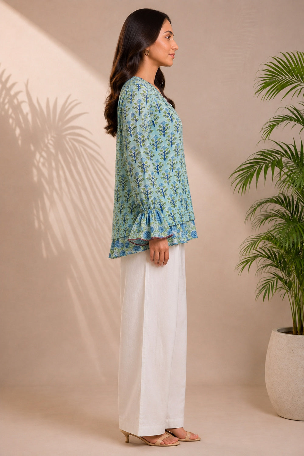 Neerja Mulmul Layered Top