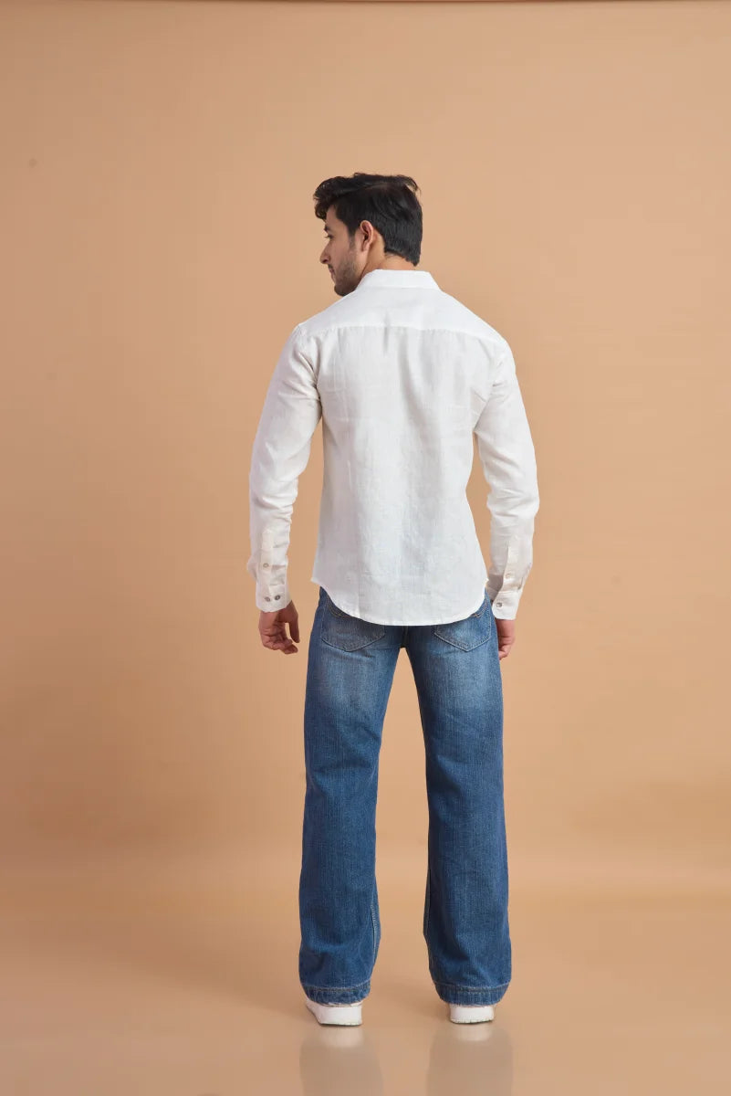 Classic Pure Linen Shirt
