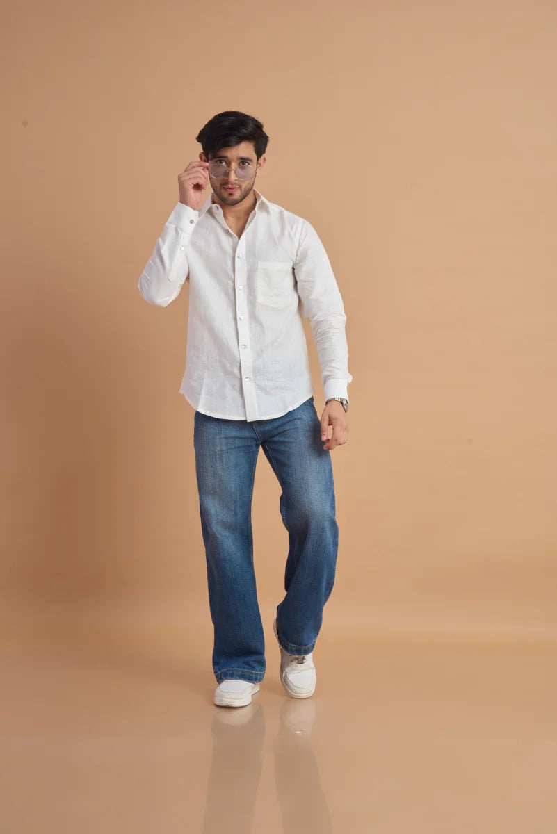 Classic Pure Linen Shirt