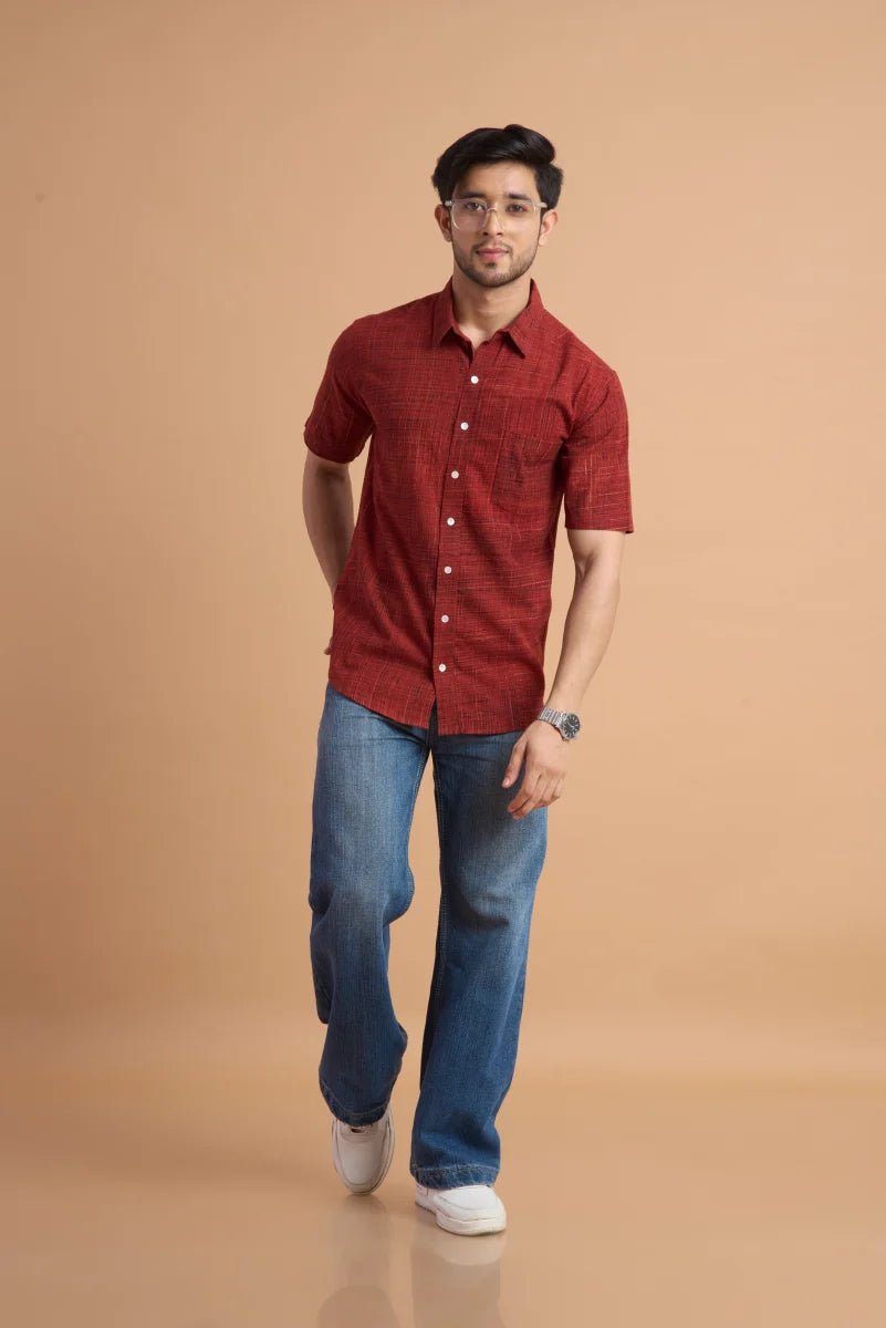 Kala Cotton Half Shirt