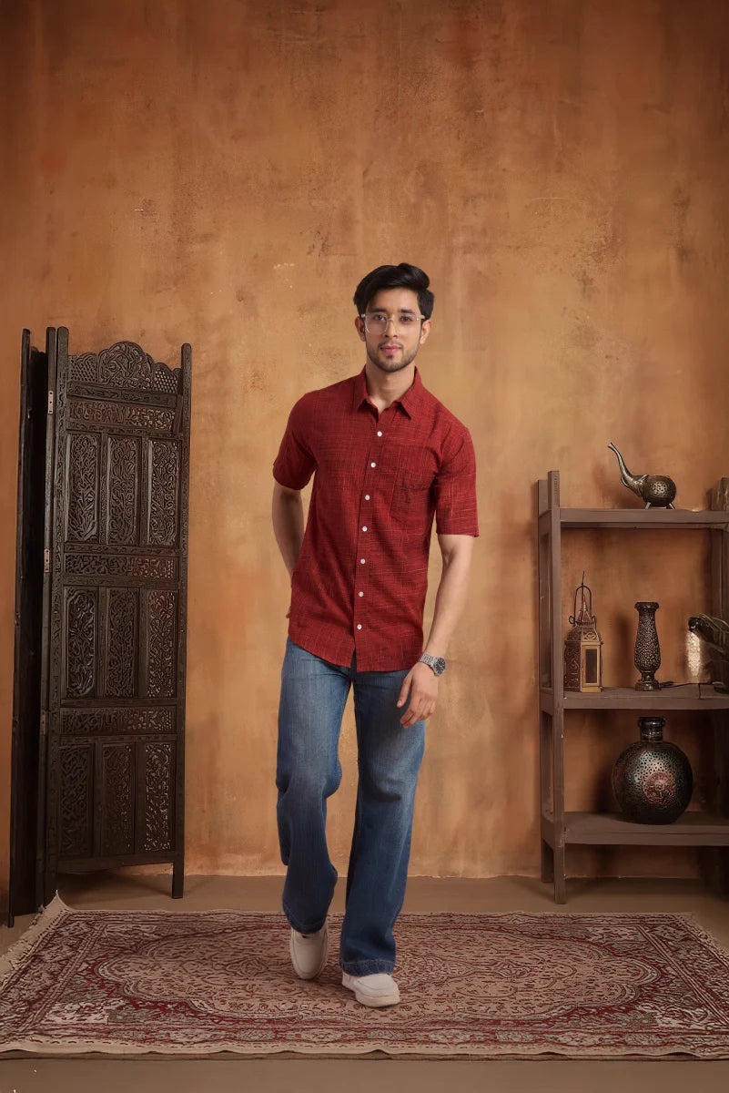 Kala Cotton Half Shirt