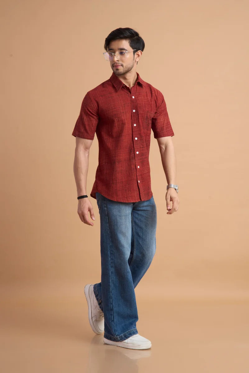 Kala Cotton Half Shirt