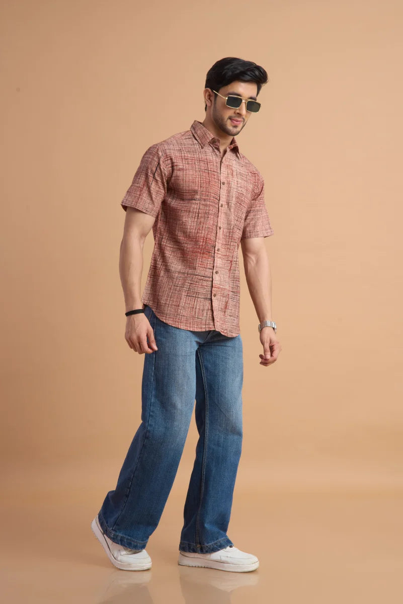 Kala Cotton Half Shirt