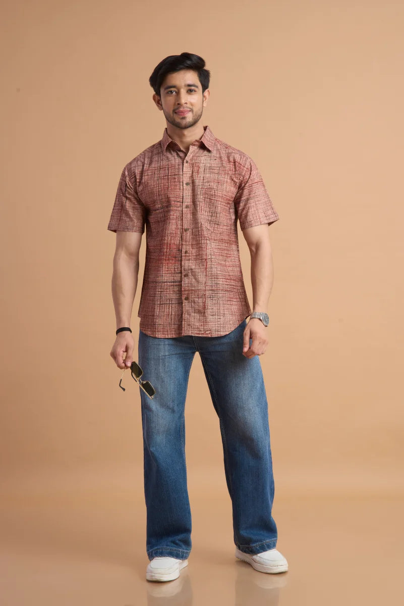 Kala Cotton Half Shirt