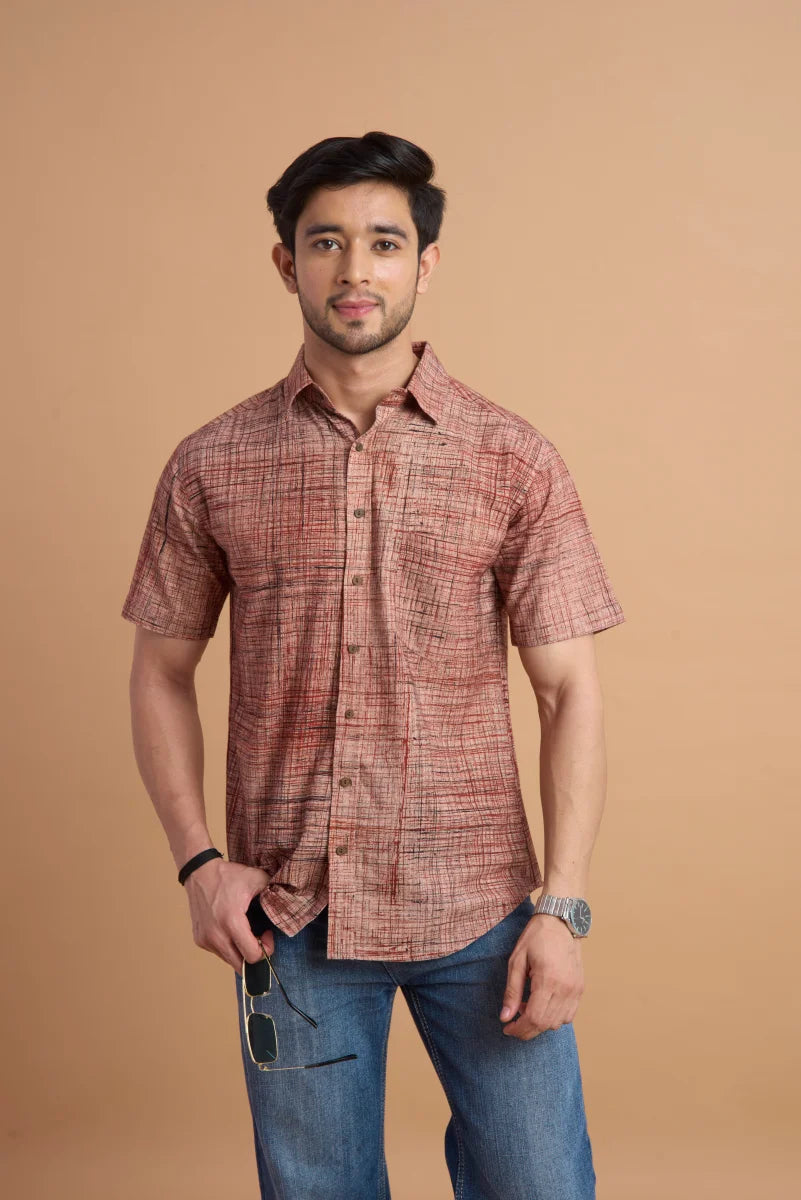 Kala Cotton Half Shirt