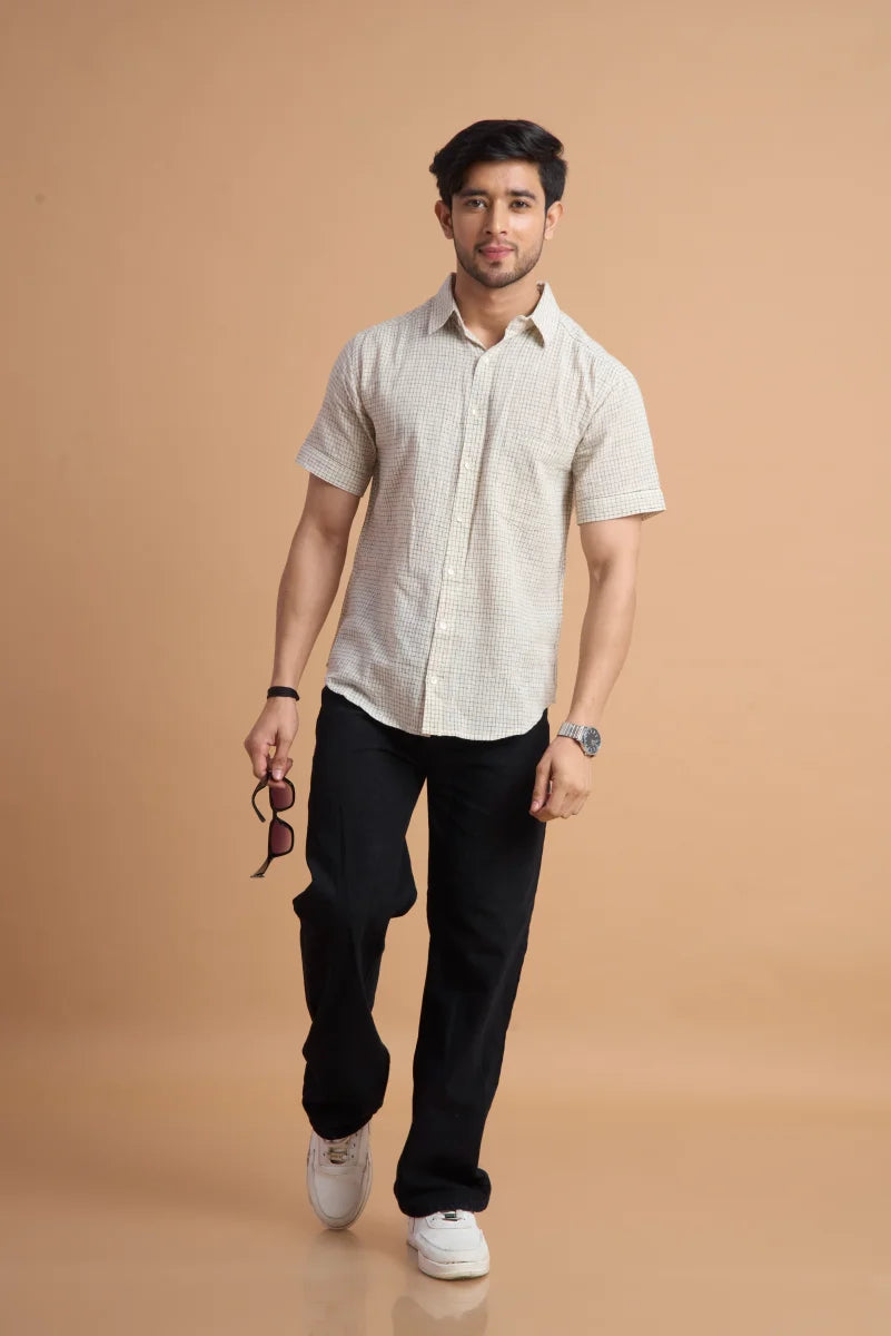 Kala Cotton Half Shirt