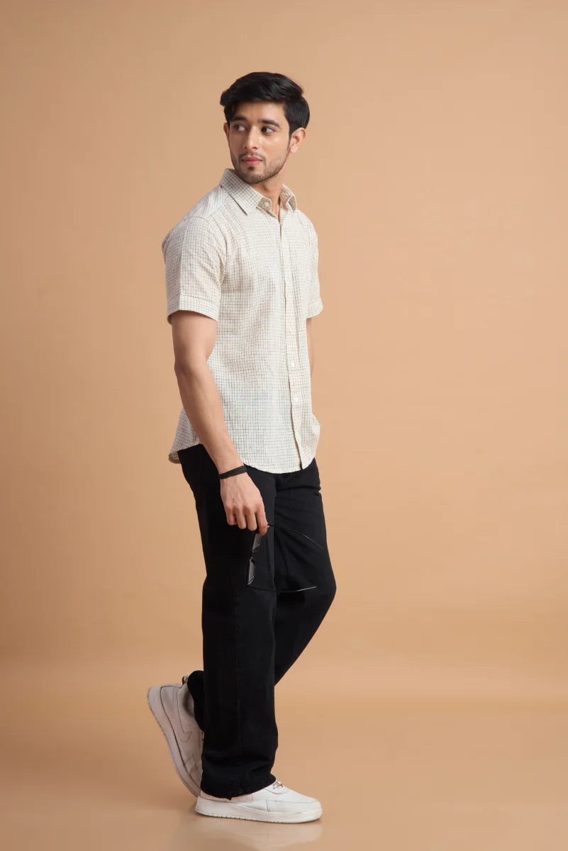 Kala Cotton Half Shirt