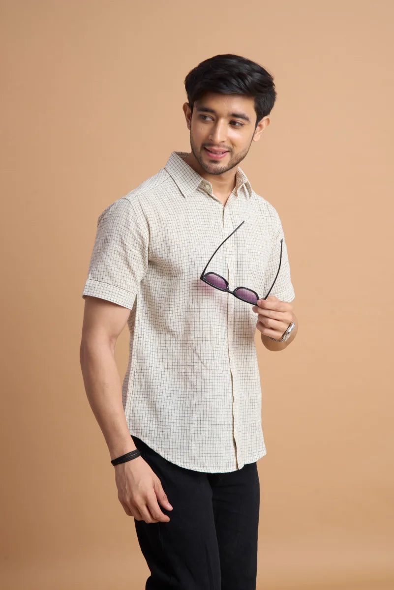 Kala Cotton Half Shirt