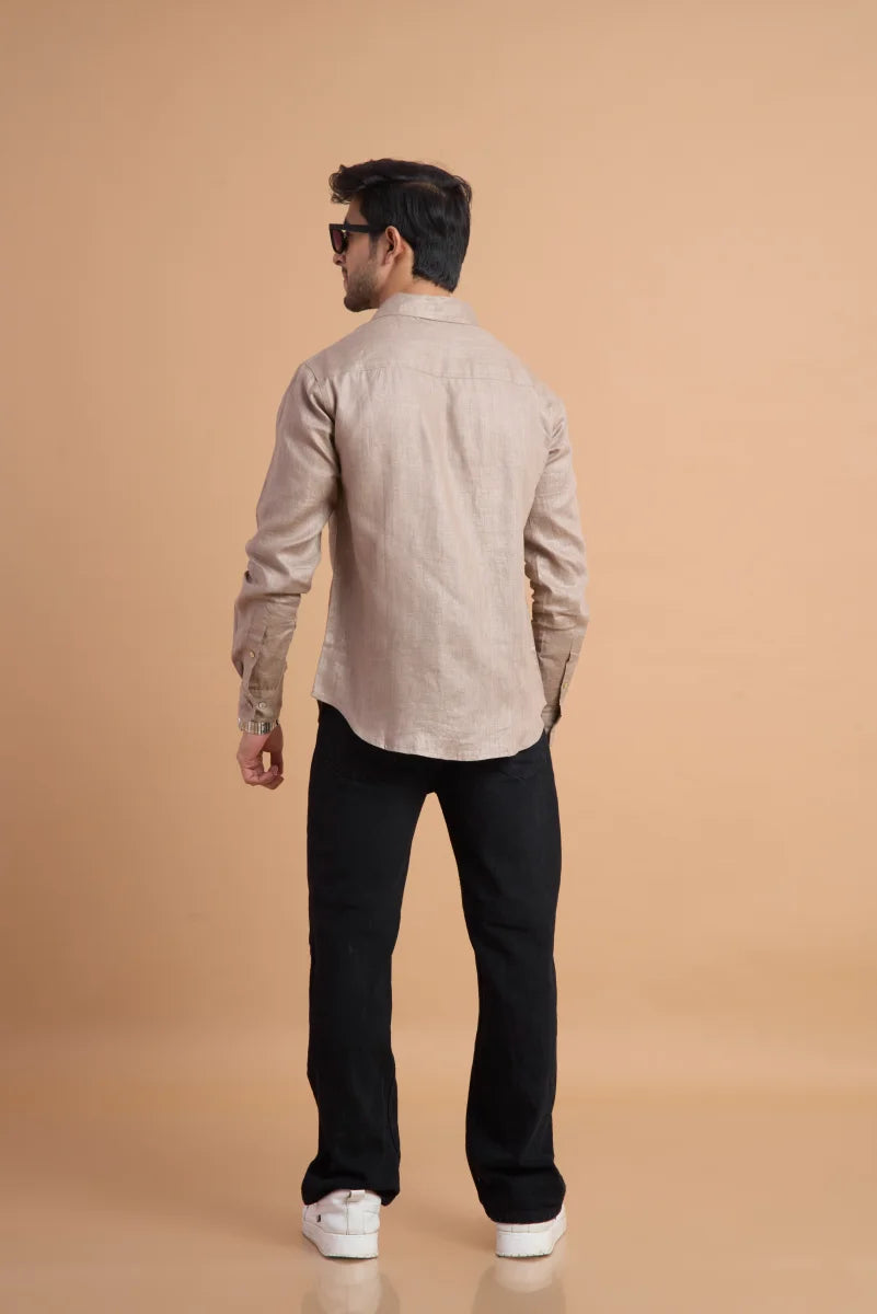 Classic Pure Linen Shirt