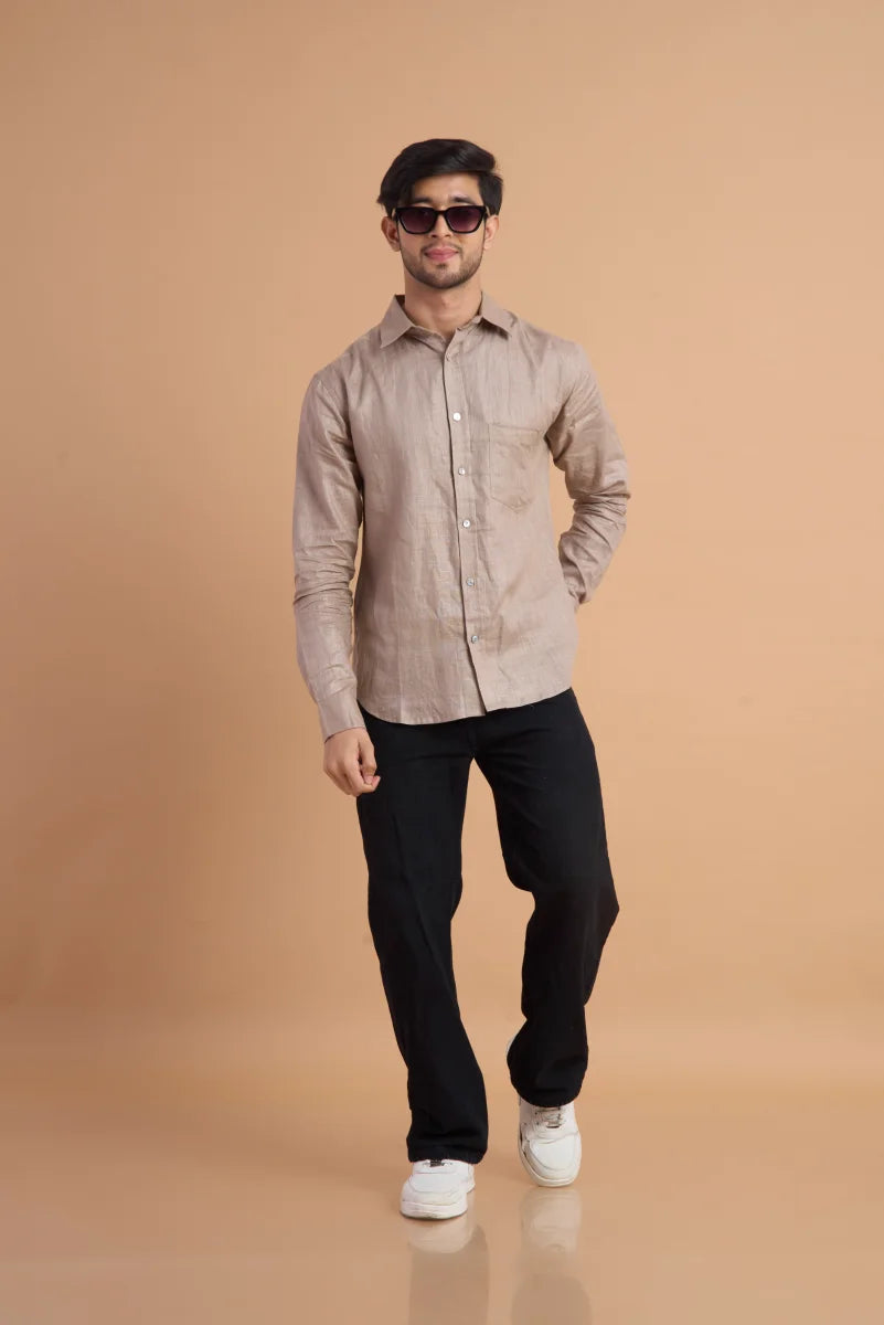 Classic Pure Linen Shirt