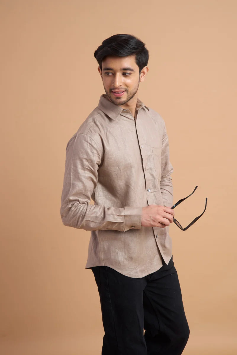 Classic Pure Linen Shirt