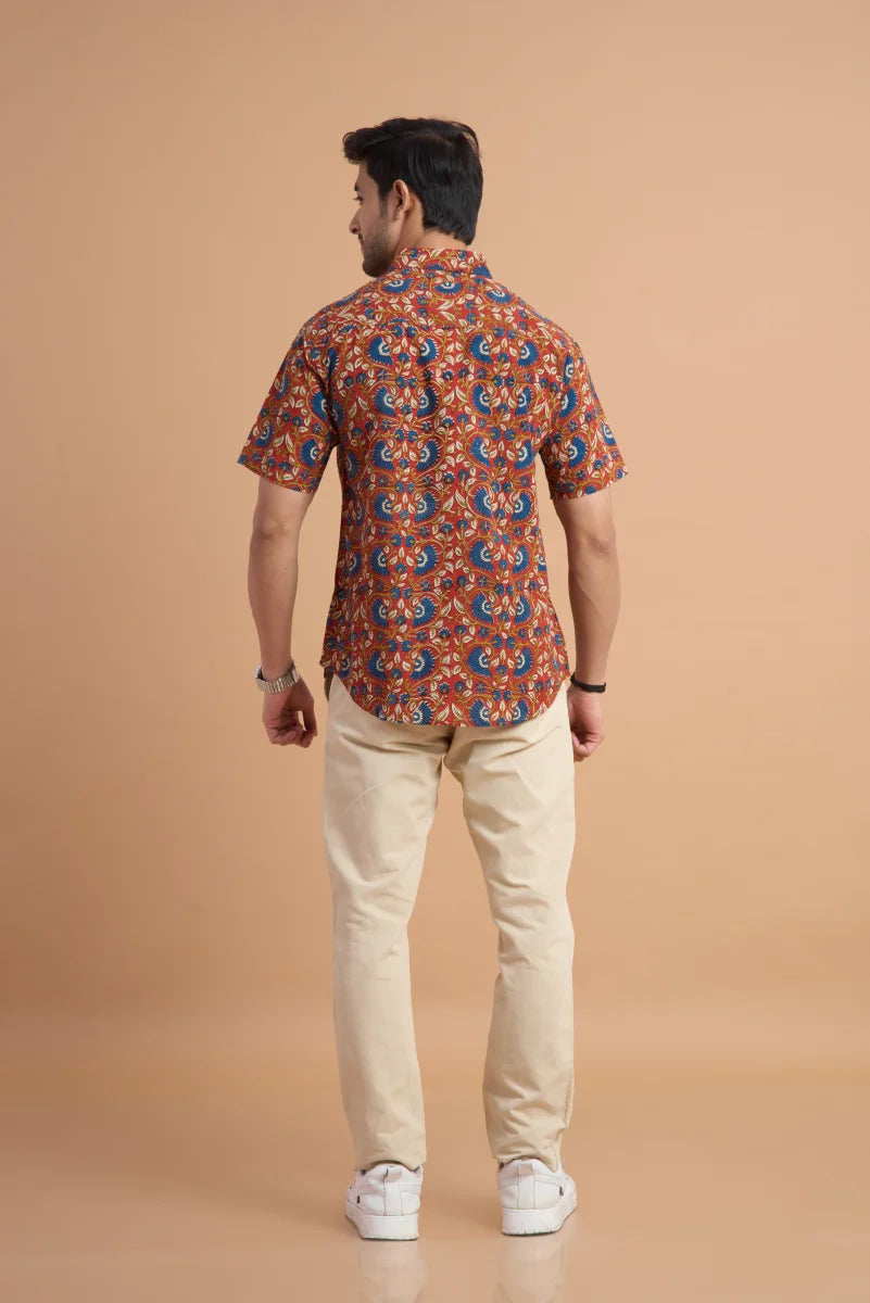 Handcrafted Block Print Cotton Shirt