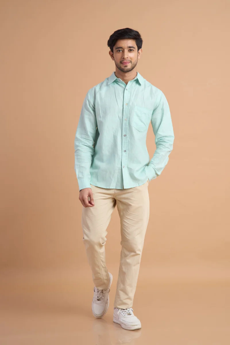 Classic Pure Linen Shirt