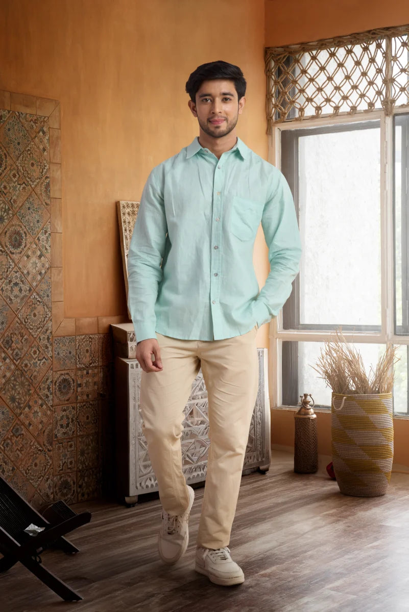 Classic Pure Linen Shirt