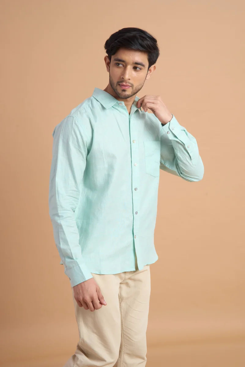 Classic Pure Linen Shirt