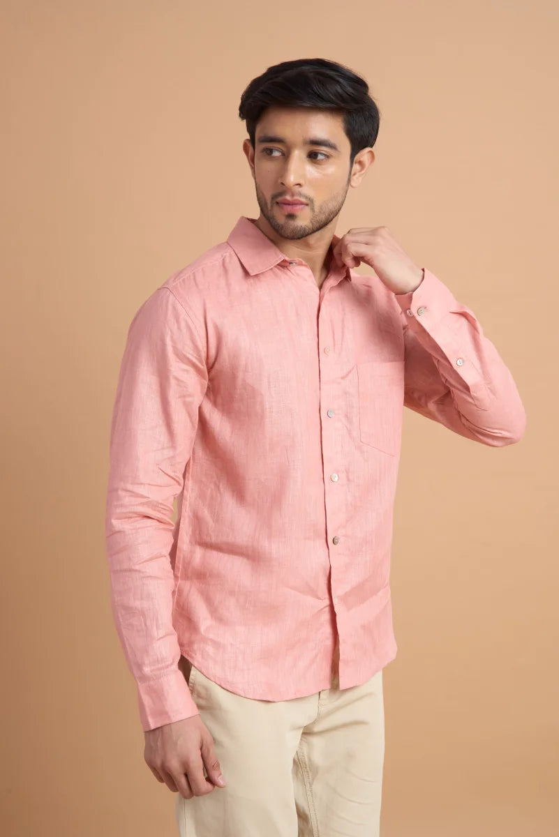 Classic Pure Linen Shirt
