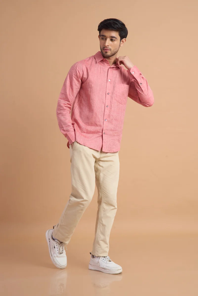 Classic Pure Linen Shirt