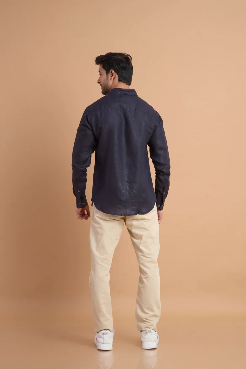 Classic Pure Linen Shirt