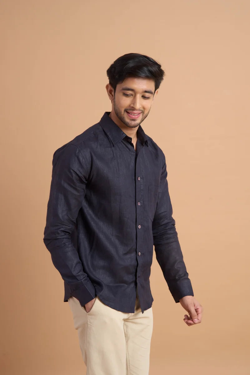 Classic Pure Linen Shirt