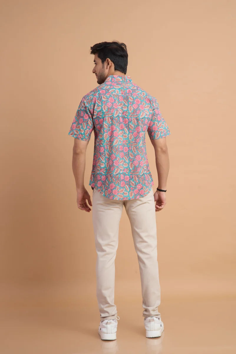 Handcrafted Block Print Cotton Shirt