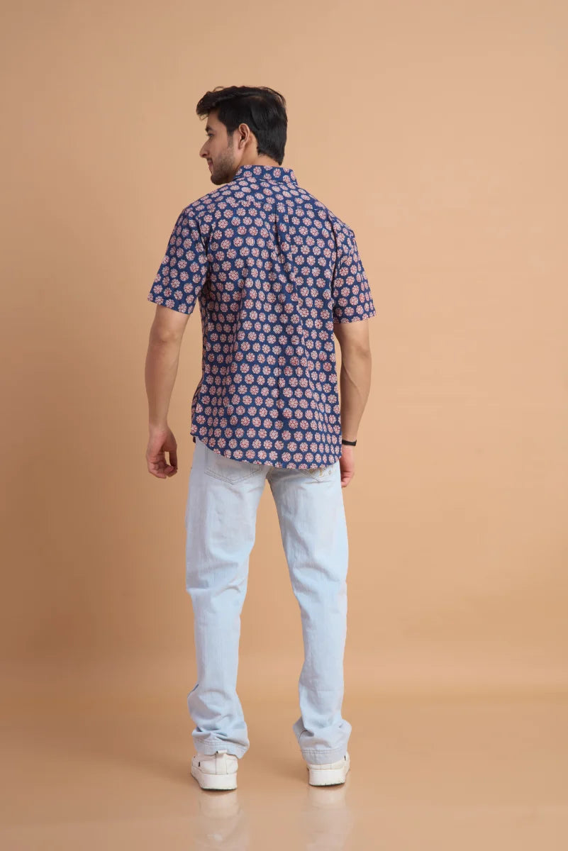 Handcrafted Block Print Cotton Shirt