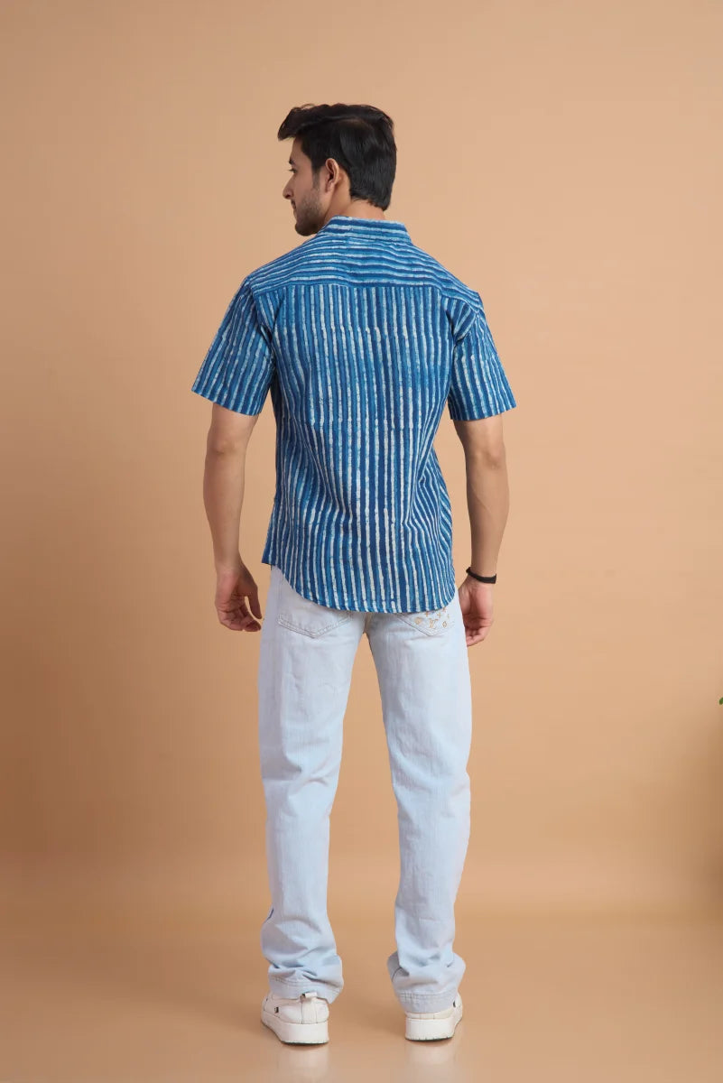 Handcrafted Block Print Cotton Shirt