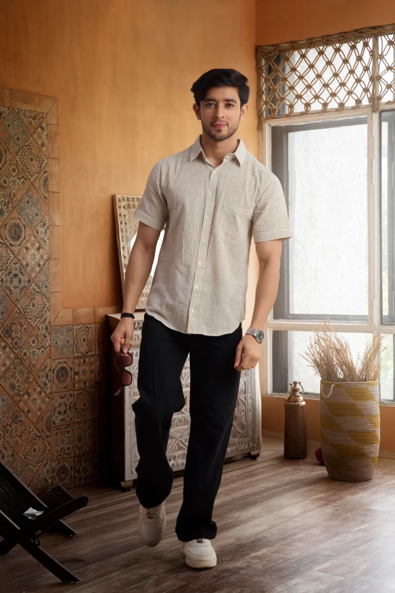 Kala Cotton Half Shirt