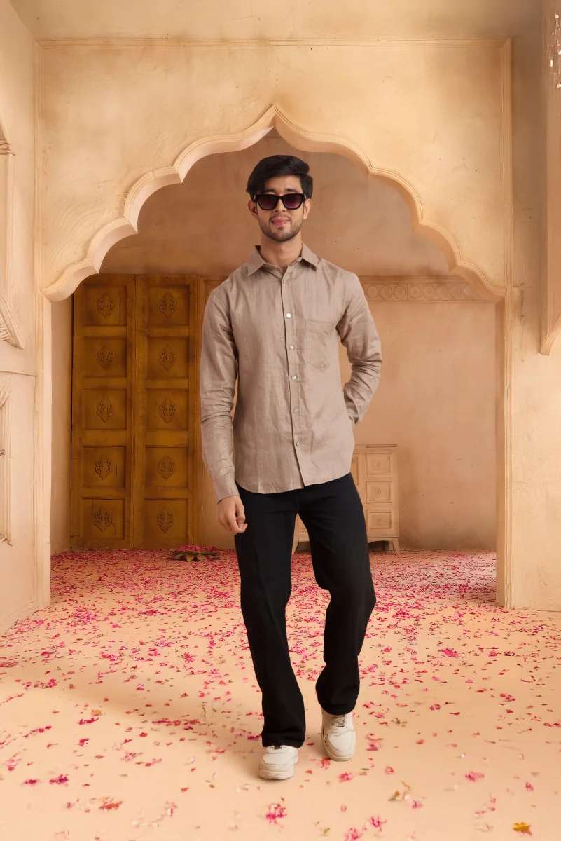 Classic Pure Linen Shirt