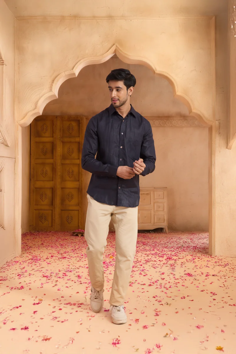 Classic Pure Linen Shirt